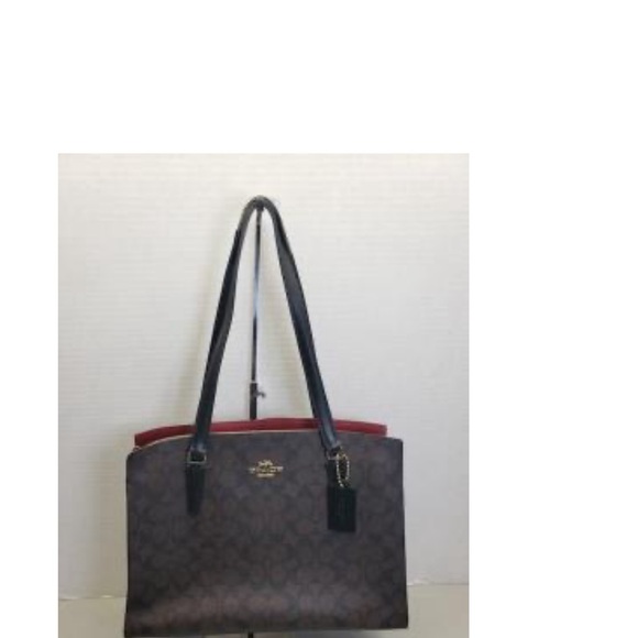 Original Coach Tatum Carryall In Signature Canvas Women's Bag - Picture 10 of 12